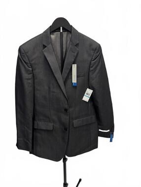 Perry Ellis Portfolio Men's Dark Gray Suit Jacket 40L